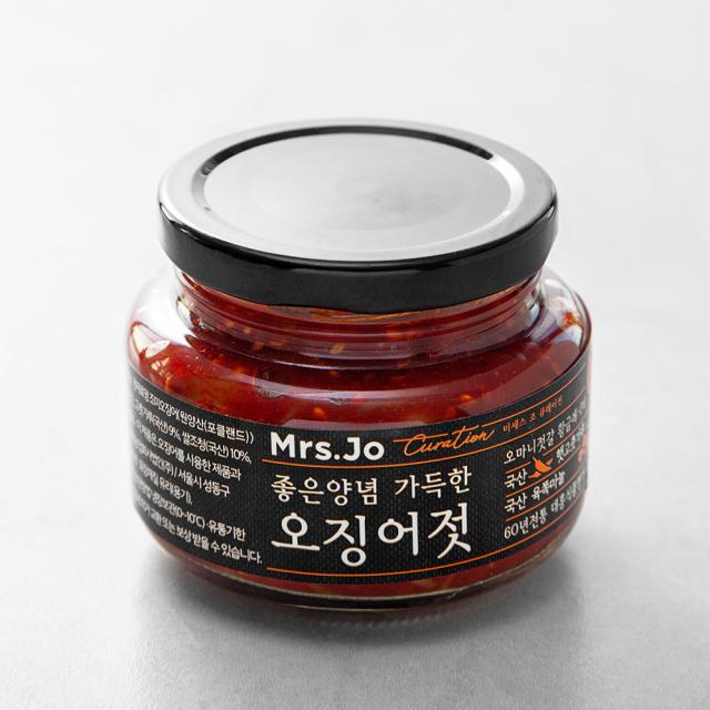 미세스조큐레이션 좋은양념 가득한 오징어젓 250g 1개