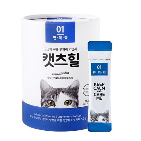 캣츠힐 면역력 고양이 전용 영양제 30p, 락토페린, 30개