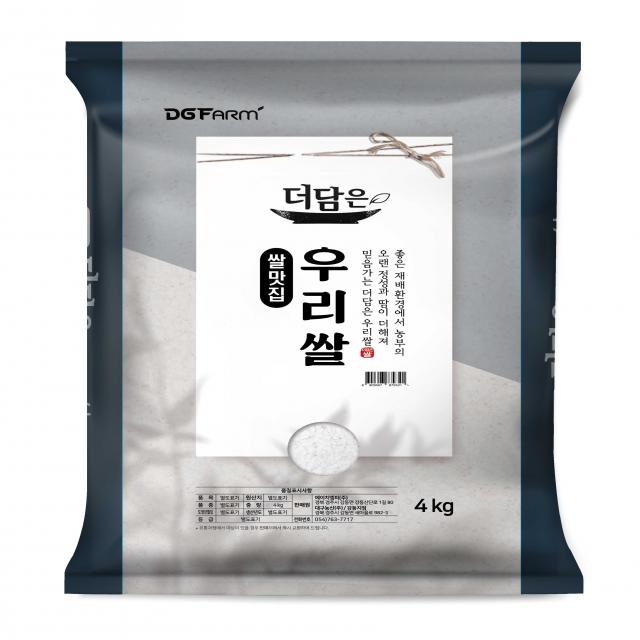 대구농산 2020년 더담은 우리쌀, 4kg, 1개