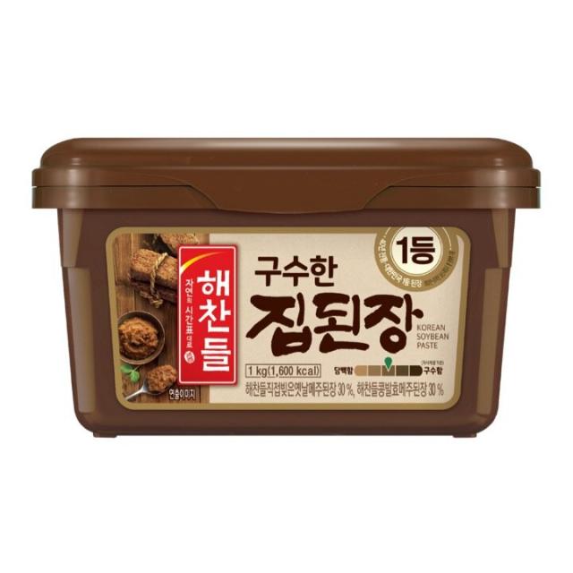 해찬들 구수한 집된장 1kg 1개