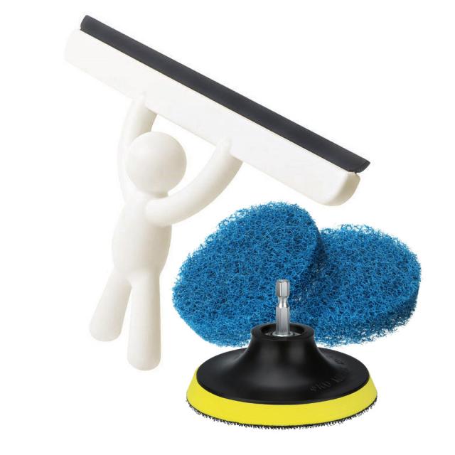 모나코올리브 쓱싹이 전동드라이버 탭브러쉬 + 휴먼 물기 제거기, 화이트(휴먼물기제거기), 1세트