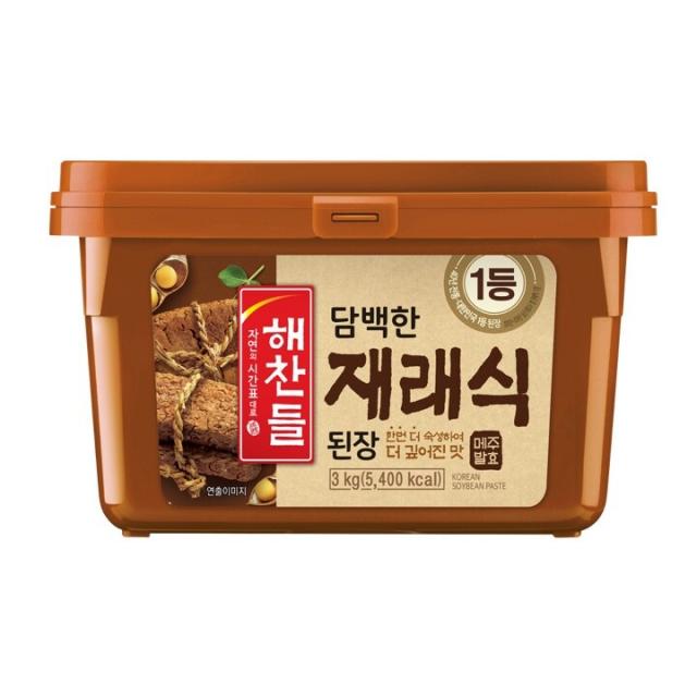 해찬들 재래식 된장, 3kg, 1개