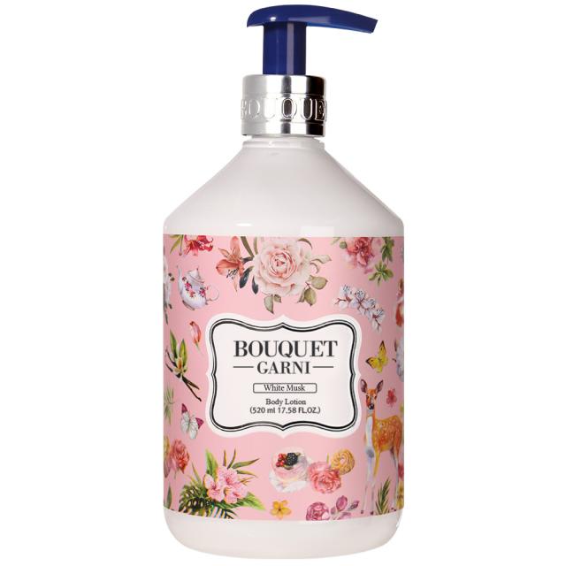 부케가르니 바디로션 화이트머스크 520ml 1개
