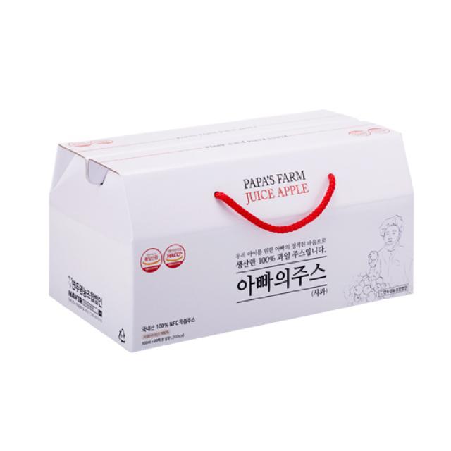 아빠의주스 사과즙 선물세트 100ml 20개입