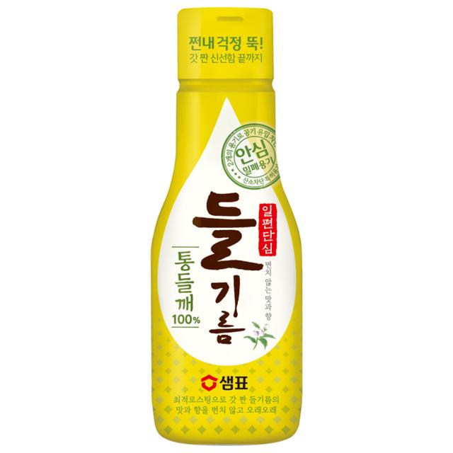 샘표 일편단심 통들깨 들기름, 200ml, 1개