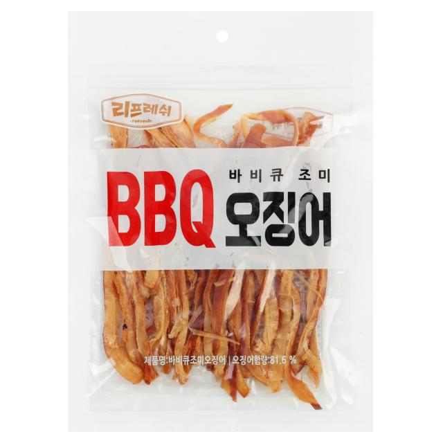 리프레쉬 갈비오징어 바비큐 조미 Bbq 오징어 200g 1개