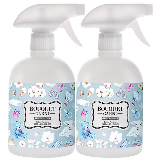 부케가르니 섬유탈취제 베이비파우더 500ml 2개