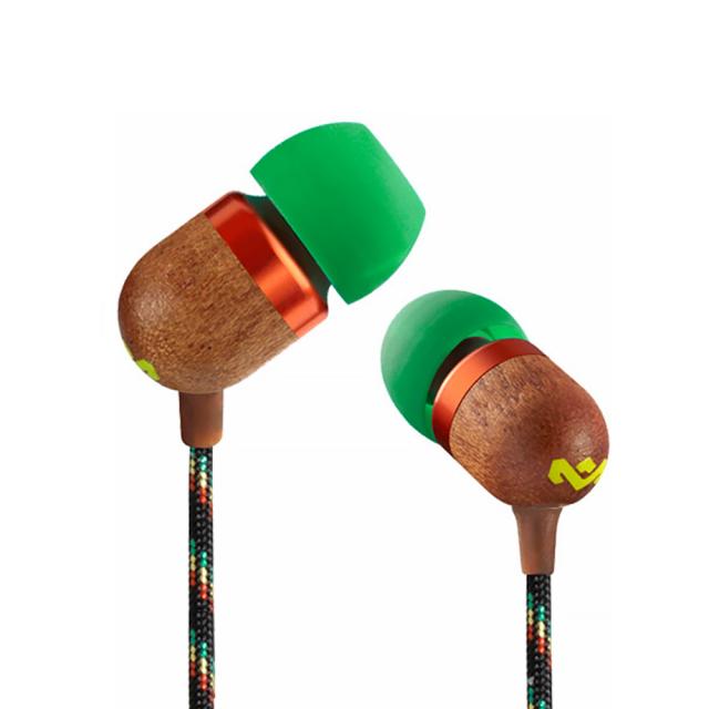 MARLEY Smile Jamaica IN-EAR 1CT 이어폰 EM-JE041, EM-JE041-RAD, 그린