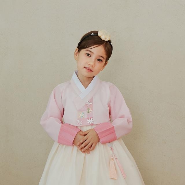 하랑한복 여아용 소리랑 한복세트 + 복주머니 랜덤 발송