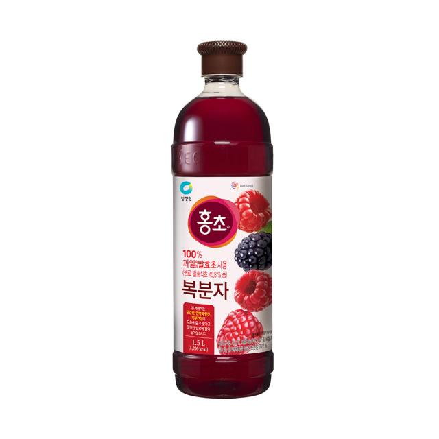 청정원 홍초 복분자, 1.5L, 1개