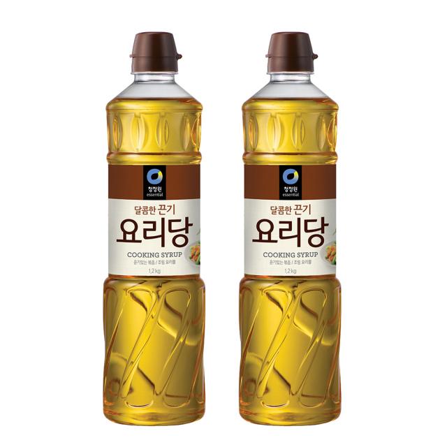 청정원 달콤한 끈기 요리당, 1.2kg, 2개