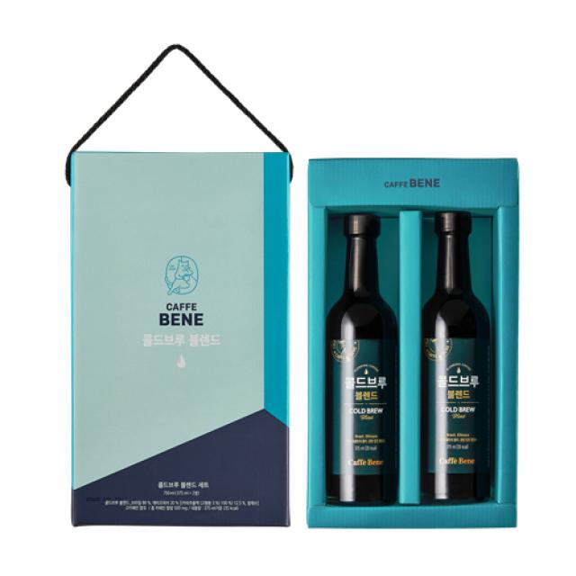 카페베네 콜드브루 블렌드 더치커피 선물세트 750ml 1세트