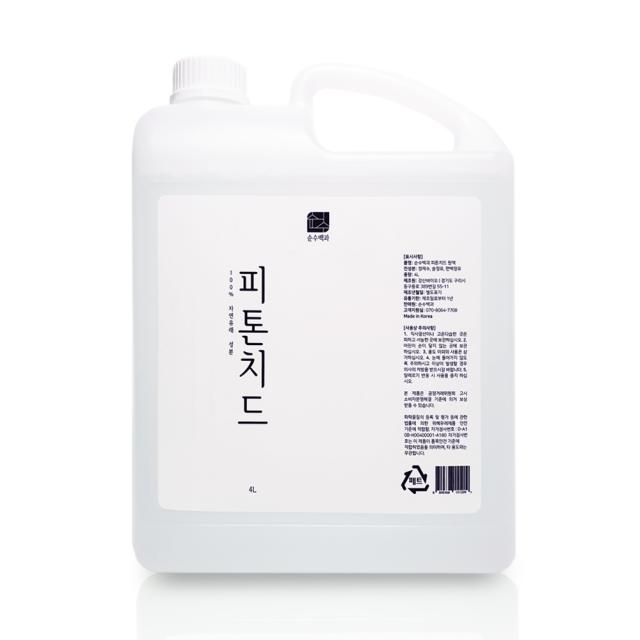 순수백과 피톤치드 본품 4000ml 1개