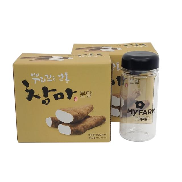 뿌리깊은 안동 참마분말 스틱형 + PET마이보틀, 8g, 60개