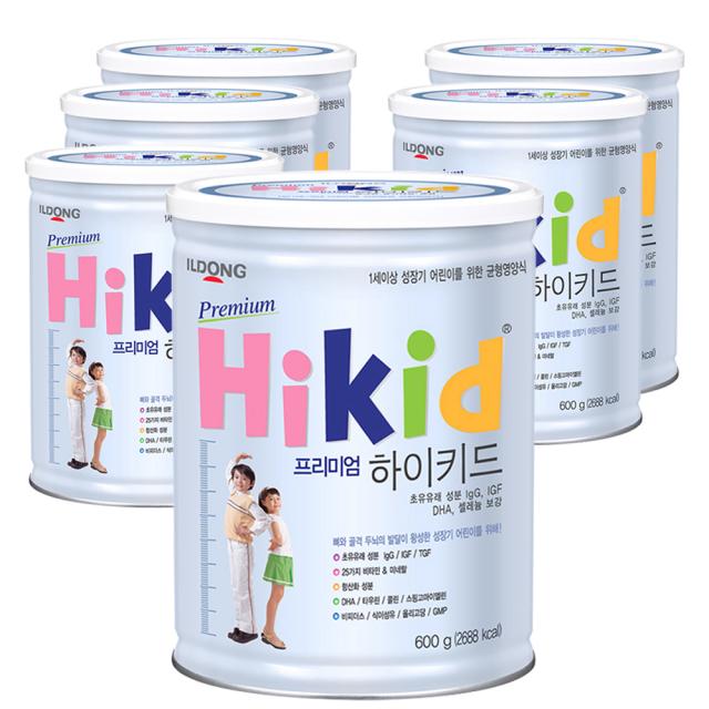 일동후디스 프리미엄 하이키드 600 G 6캔