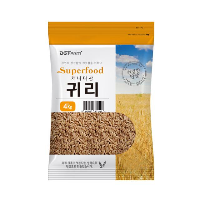 대구농산 캐나다산 귀리쌀 4kg 1개