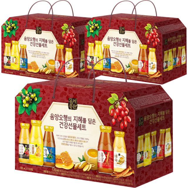 몸에좋은 음양오행 건강음료 세트, 180ml, 30병