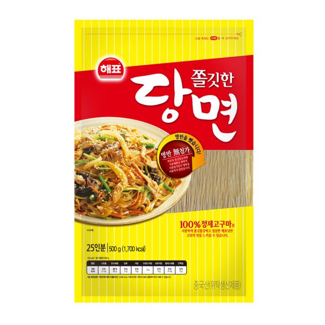 해표 쫄깃한 당면 500g 500g 1개