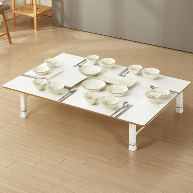 서우 높이조절 LPM 롱테이블L 120 x 80 cm, 화이트