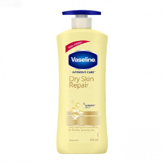 바세린 드라이 스킨 리페어 바디로션, 400ml, 1개