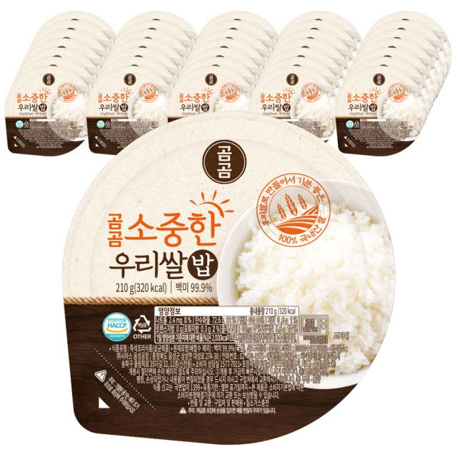 곰곰 소중한 우리쌀밥 210g 36개입