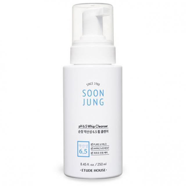에뛰드하우스 순정 약산성 6.5 휩 클렌저, 250ml, 1개