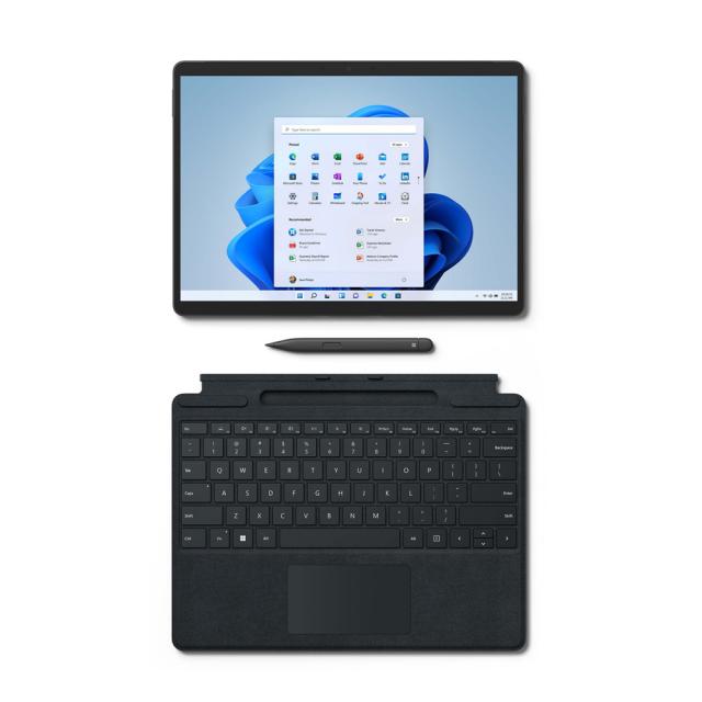 마이크로소프트 2022 Surface Pro8 13 + 블랙 타입커버 + 슬림펜 2, 코어i5 11세대, 256GB, 16GB, WIN11 Home, 8PT-00030