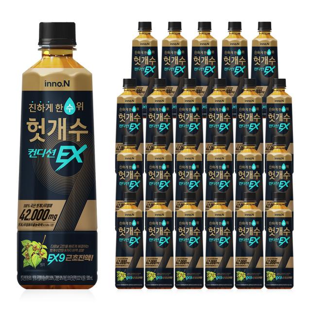 헛개수 이노엔 컨디션 헛개수EX, 500ml, 24개