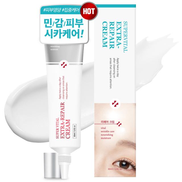 폴메디슨 슈퍼바이탈 엑스트라리페어크림, 30ml, 1개