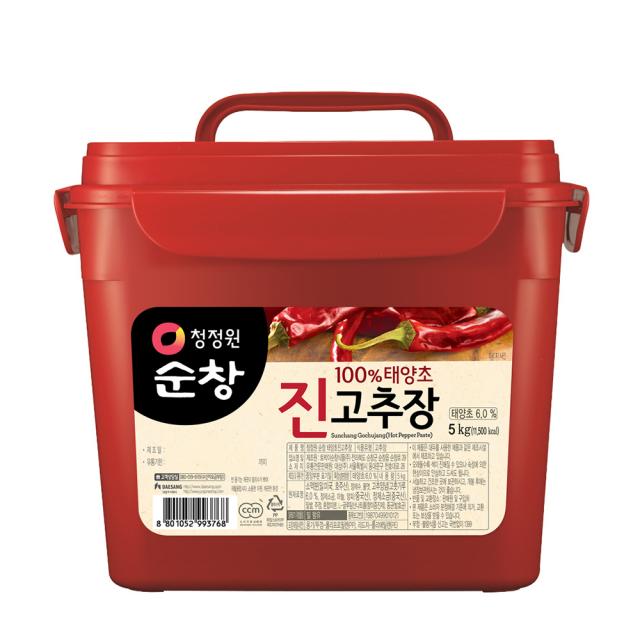 청정원순창 진고추장, 5kg, 1개