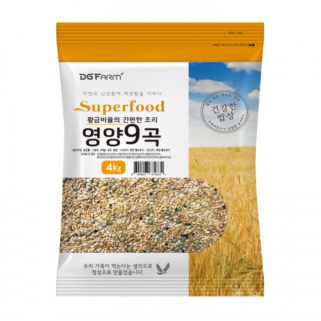 대구농산 황금비율의 간편한 조리 영양 9곡, 4kg, 1개