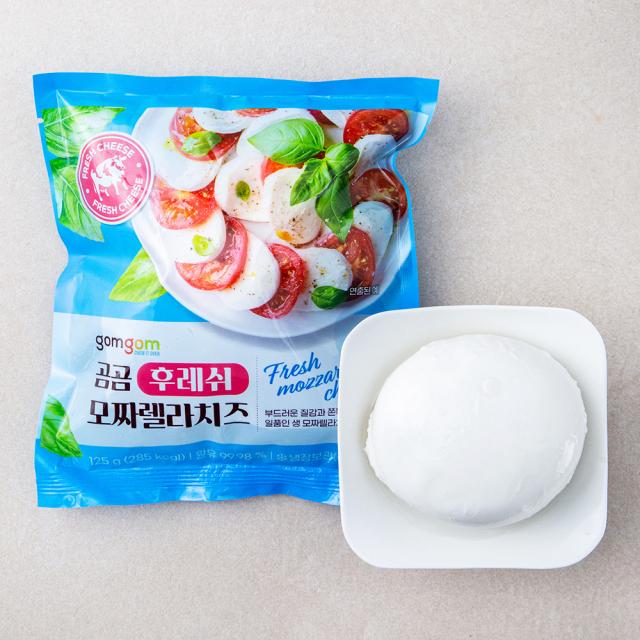 곰곰 후레쉬 모짜렐라 치즈, 125g, 1개
