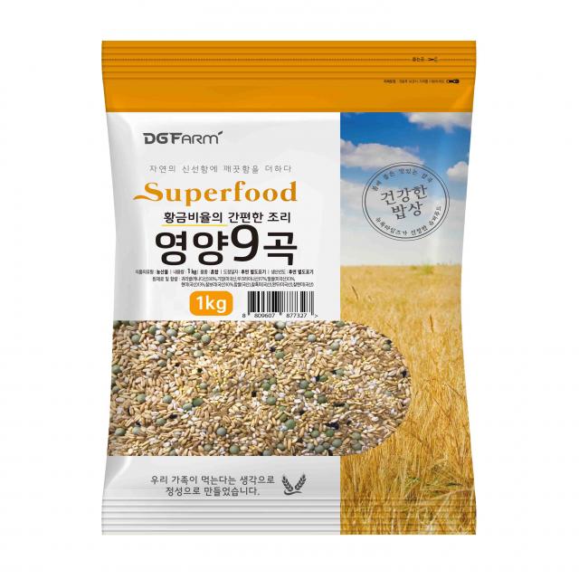 대구농산 황금비율의 간편한 조리 영양 9곡, 1kg, 1개