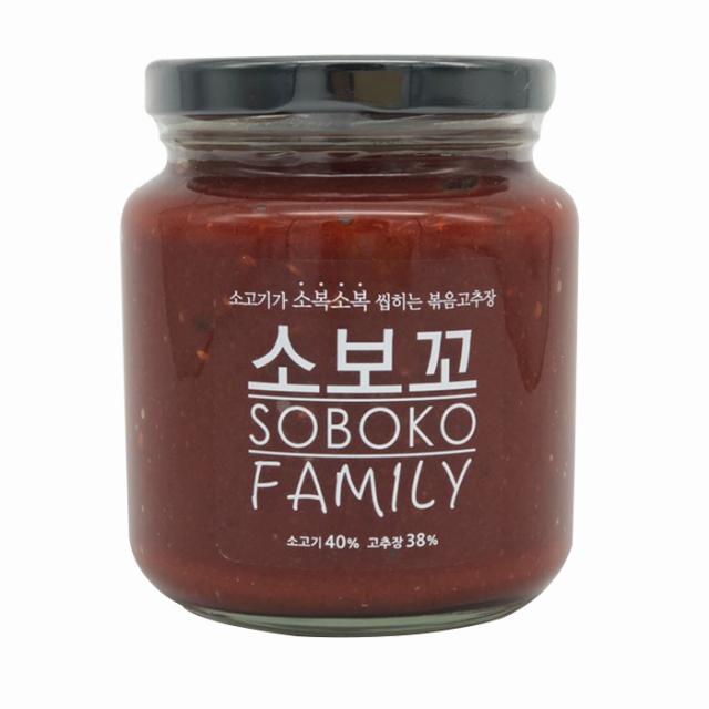 소보꼬 오리지널 소고기 볶음고추장, 400g, 1개