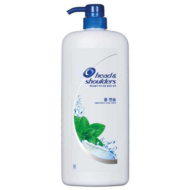 헤드앤숄더 쿨 멘솔 샴푸 1200ml 1개