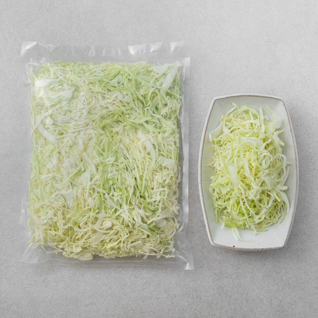 곰곰 샐러드용 양배추 채, 500g, 1개