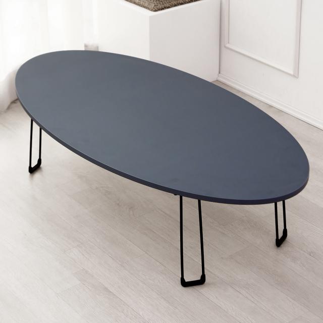 스토리퍼니쳐 LPM 지문방지 비스포크 썸머 접이식 테이블 1200 x 600 mm, 다크네이비