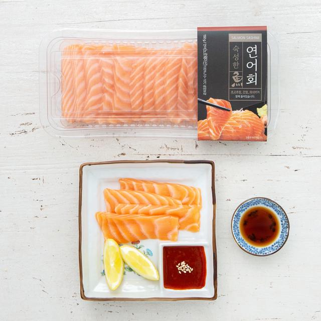 숙성 연어회 150g 1개