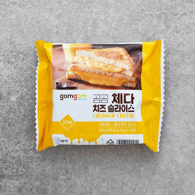 곰곰 체다치즈 슬라이스 180g 1개