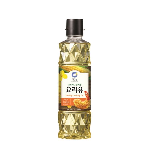 청정원 요리유 식용유, 900ml, 1개