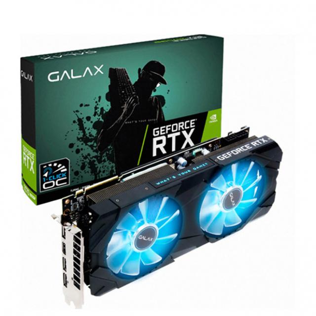 갤럭시 GALAX 지포스 SUPER EX BLACK OC D6 8GB 그래픽카드 RTX2070