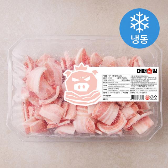 [로켓프레시] 대패킹 진짜 정삼겹 옛날냉삼 (냉동), 1.2kg, 1개