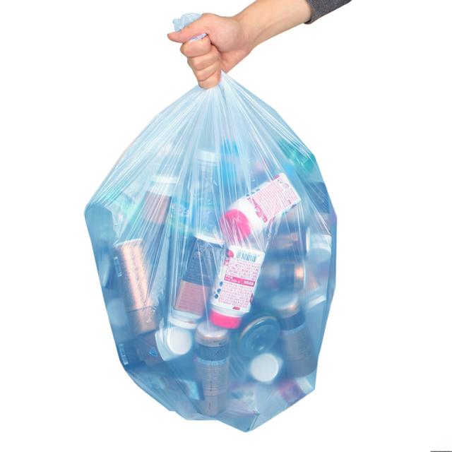 탐사 분리수거 쓰레기용 비닐봉투(청색) 80L 100매, 1팩