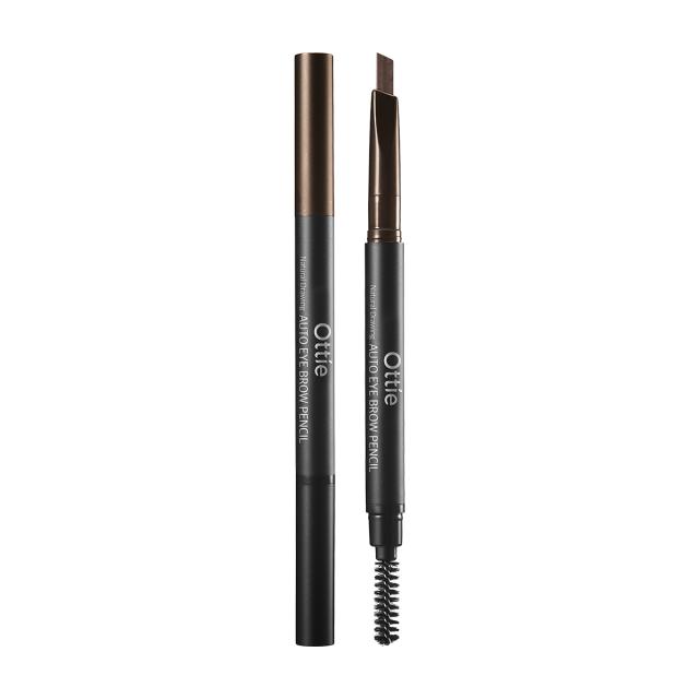 오띠 네츄럴 드로잉 아이브로우 펜슬 0.2g, 02 다크 브라운, 1개