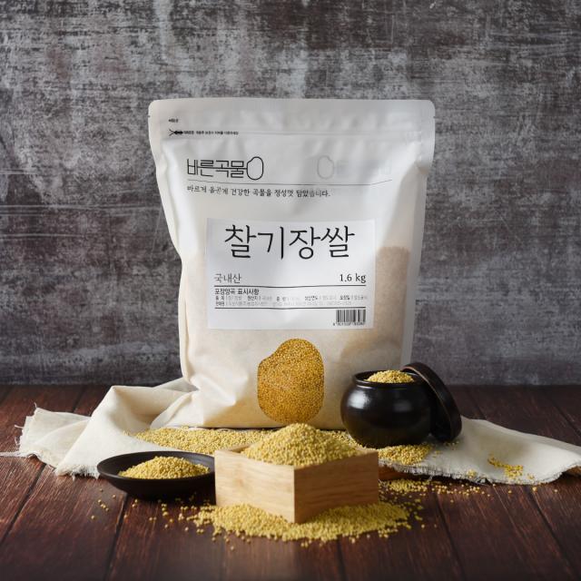바른곡물 찰기장쌀 1.6kg 1개