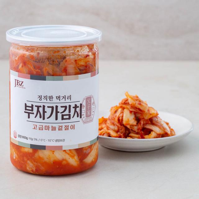 부자가김치 고급 마늘 겉절이, 800g, 1개