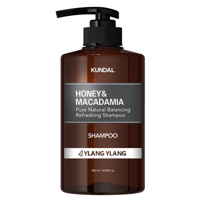 쿤달 허니 앤 마카다미아 네이처 샴푸 일랑일랑향 500ml 1개