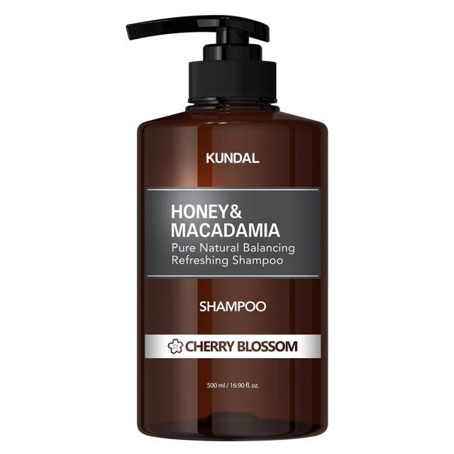 쿤달 허니 앤 마카다미아 네이처 샴푸 체리블라썸향 500ml 1개
