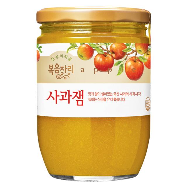 복음자리 사과잼, 620g, 1개