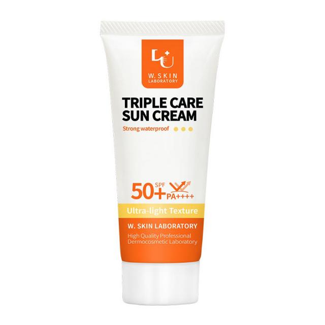 더블유피부연구소 트리플케어 선크림 SPF50 PA++++, 60g, 1개